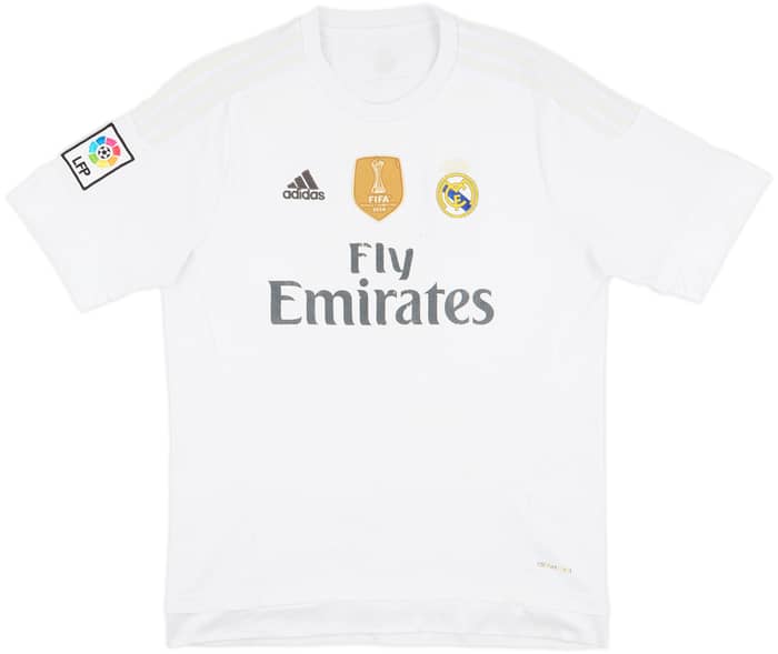 2015-16 Real Madrid Home Shirt - 4/10 - (L)