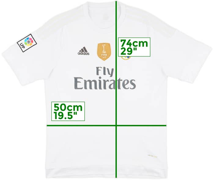 2015-16 Real Madrid Home Shirt - 4/10 - (L)