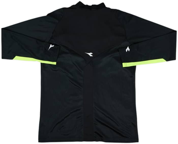 2009-10 ITALY FIGC Diadora Referee L/S Shirt - 9/10 - (M)