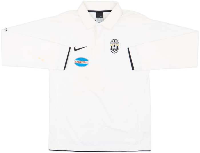 2005-06 Juventus Nike Polo L/S Shirt - 7/10 - (M)