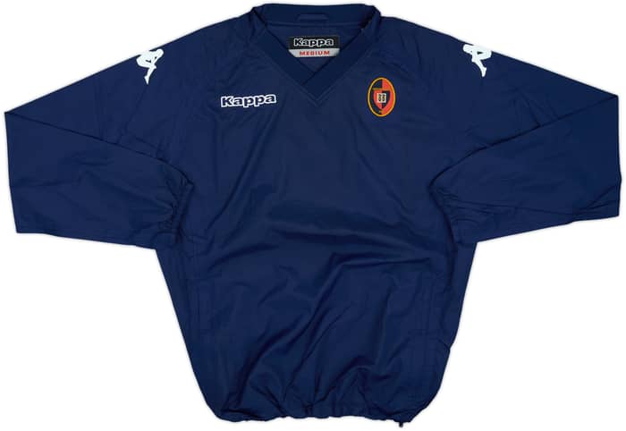 2014-15 Cagliari Kappa Sweat Top - 8/10 - (M)