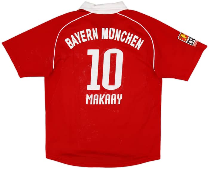 2005-06 Bayern Munich Home Shirt Makaay #10 - 5/10 - (XL.Boys)