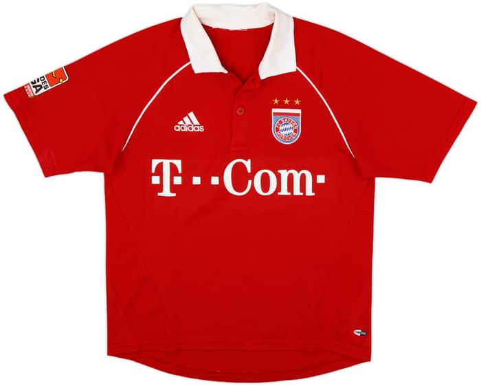 2005-06 Bayern Munich Home Shirt Makaay #10 - 5/10 - (XL.Boys)