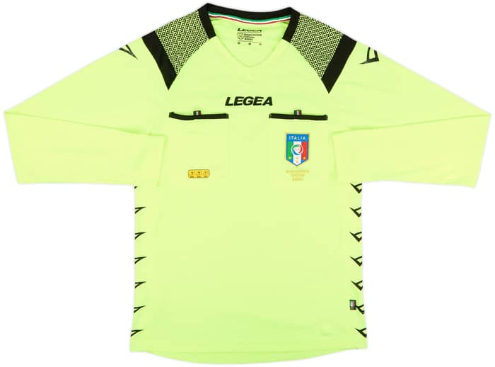 2019-20 Italy Legea Referee L/S Shirt - 9/10 - (M)