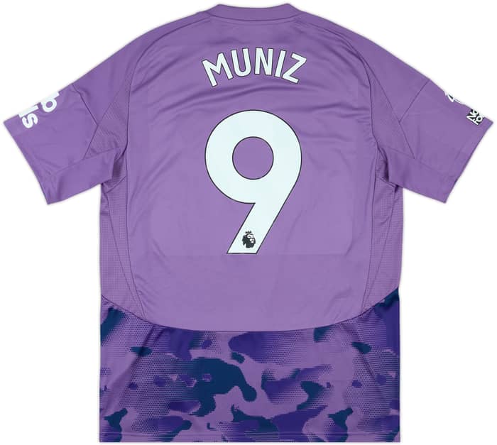 2024-25 Fulham Match Issue Third Shirt Muniz #9