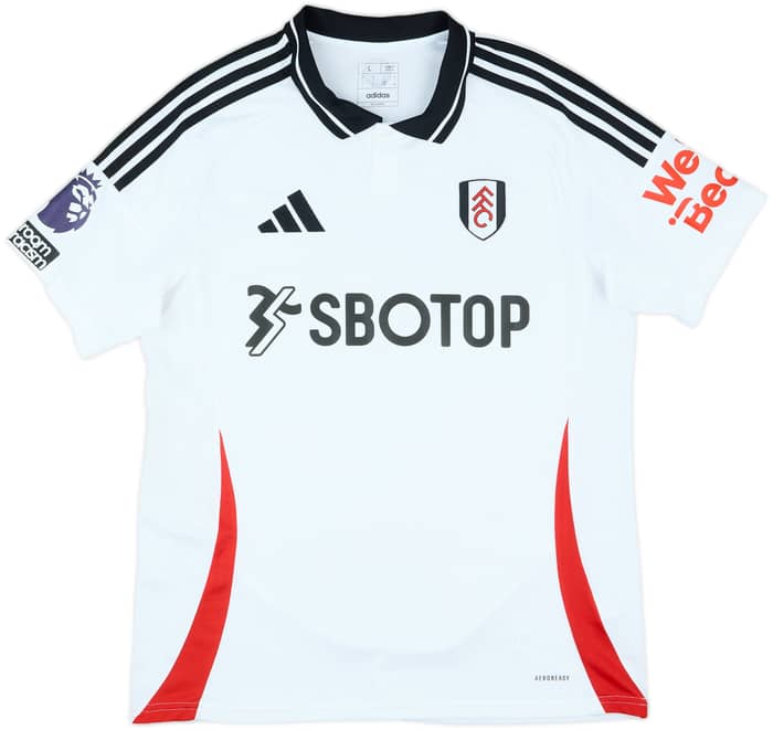 2024-25 Fulham Match Issue Home Shirt Muniz #9