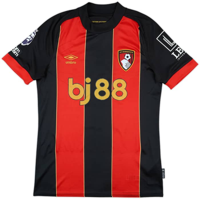 2024-25 Bournemouth Match Issue Home Shirt Kluivert #19