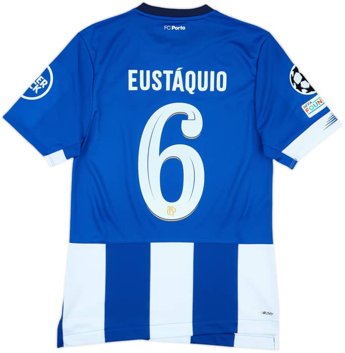 2023-24 Porto Match Issue Champions League Home Shirt Eustaquio #6