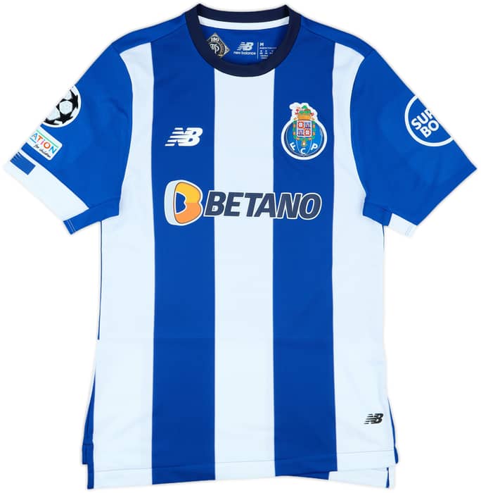 2023-24 Porto Match Issue Champions League Home Shirt Eustaquio #6