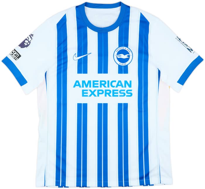 2024-25 Brighton Match Issue Home Shirt Webster #4