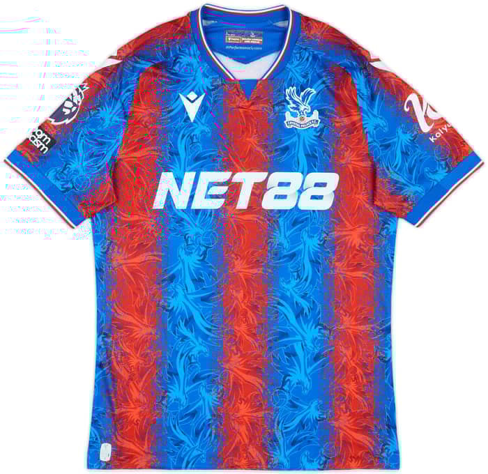 2024-25 Crystal Palace Match Issue Home Shirt Nketiah #9