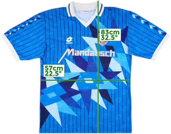 1996-97 FSV Frankfurt Match Issue Home Shirt #2