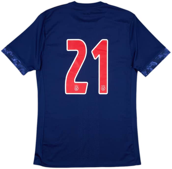 2017-18 Ajax Women Match Issue Away Shirt #21