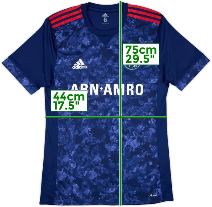 2017-18 Ajax Women Match Issue Away Shirt #21