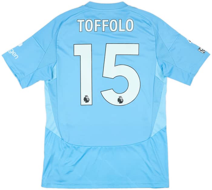 2024-25 Nottingham Forest Match Issue Third Shirt Toffolo #15