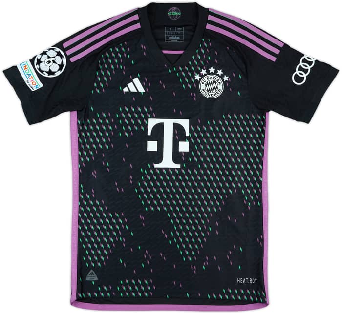 2023-24 Bayern Munich Match Issue Champions League Away Shirt Boey #23