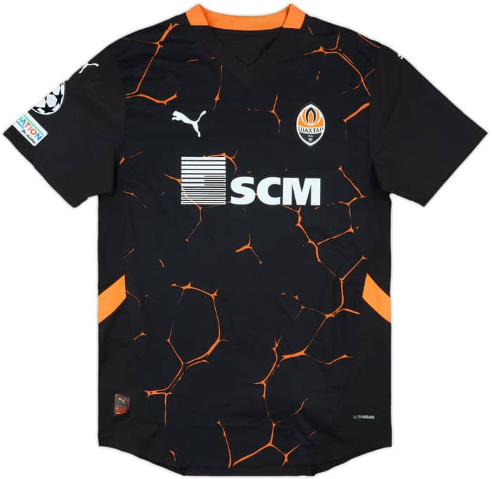 2024-25 Shakhtar Donetsk Match Issue Champions League Away Shirt Eguinaldo #7
