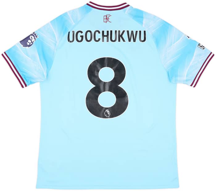 2025-26 Burnley Match Issue Away Shirt Ugochukwu #8
