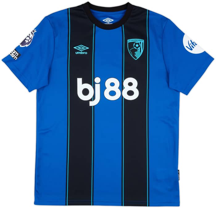 2025-26 Bournemouth Match Issue Away Shirt Evanilson #9