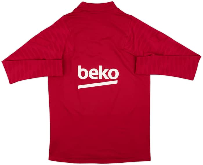 2021-22 Barcelona Nike 1/4 Zip Drill Top - 8/10 - (M)