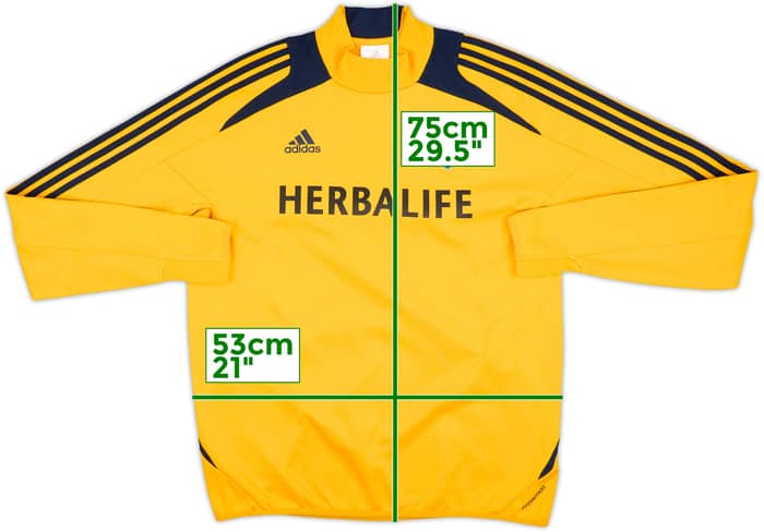 2012-13 LA Galaxy adidas Sweat Top - 8/10 - (M/L)