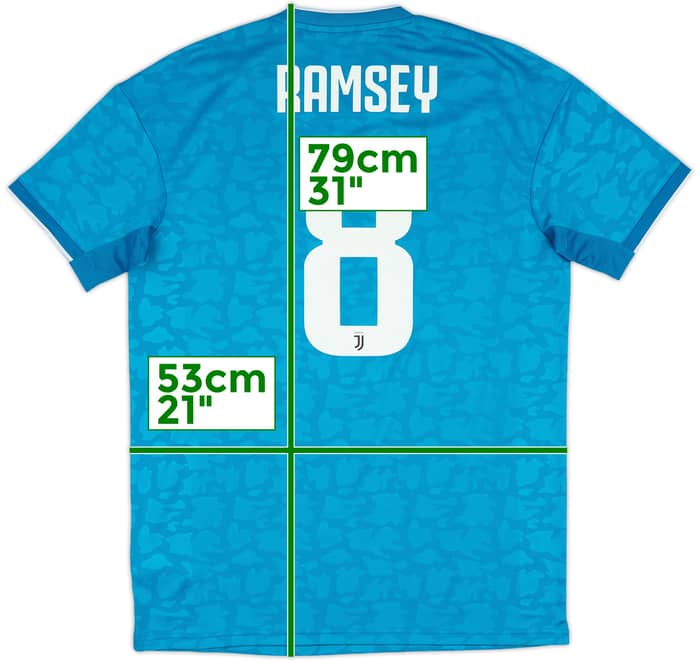 2019-20 Juventus Third Shirt Ramsey #8 - 10/10 - (M)