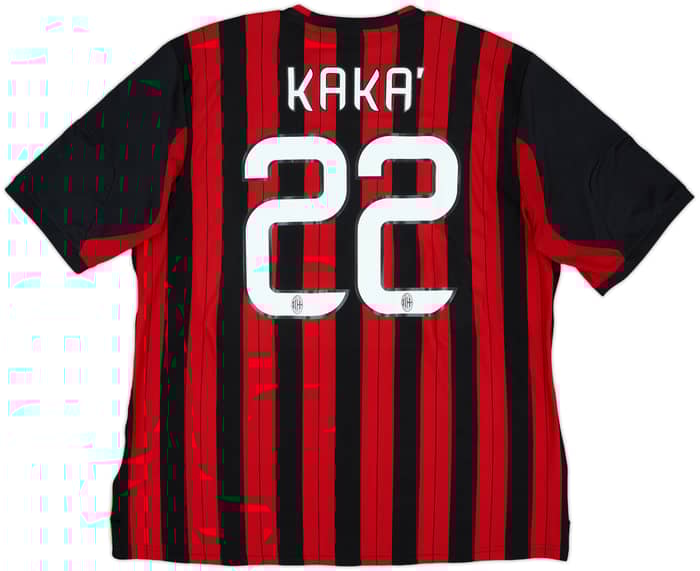 2013-14 AC Milan Home Shirt Kaka #22 - 8/10 - (XL)