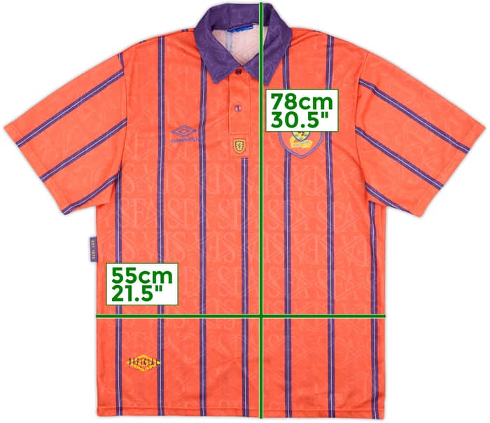 1993-95 Scotland Away Shirt - 8/10 - (L)