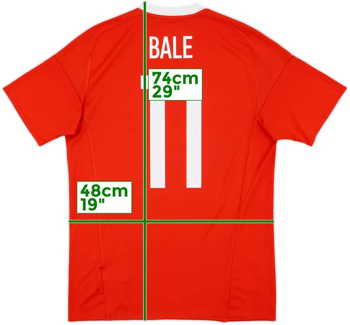 2016-17 Wales Home Shirt Bale #11 - 9/10 - (M)