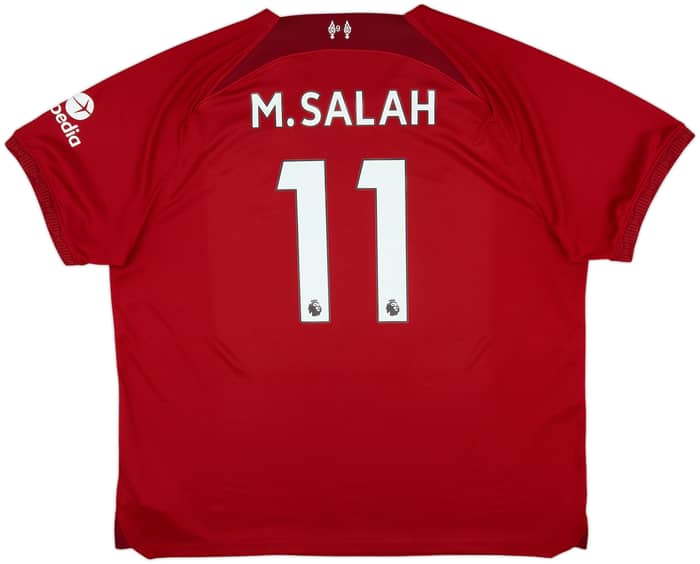 2022-23 Liverpool Home Shirt M.Salah #11 - 8/10 - (XXL)