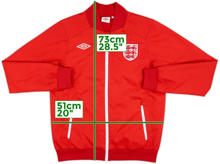 2012-13 England Umbro Track Jacket - 9/10 - (M)