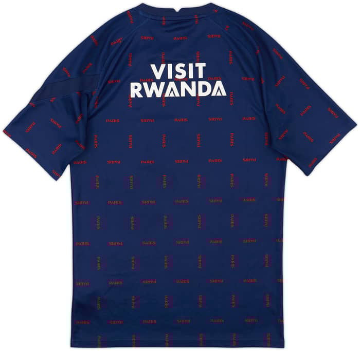 2021-22 Paris Saint-Germain Nike Jordan Training Shirt - 8/10 - (S)