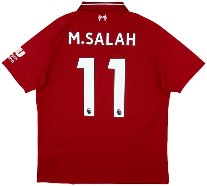 2018-19 Liverpool Home Shirt M.Salah #11 - 6/10 - (M)