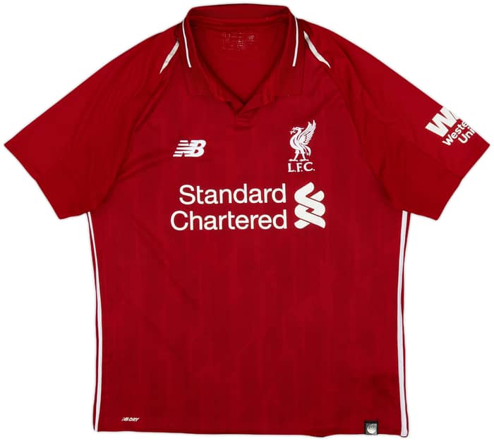 2018-19 Liverpool Home Shirt M.Salah #11 - 6/10 - (M)