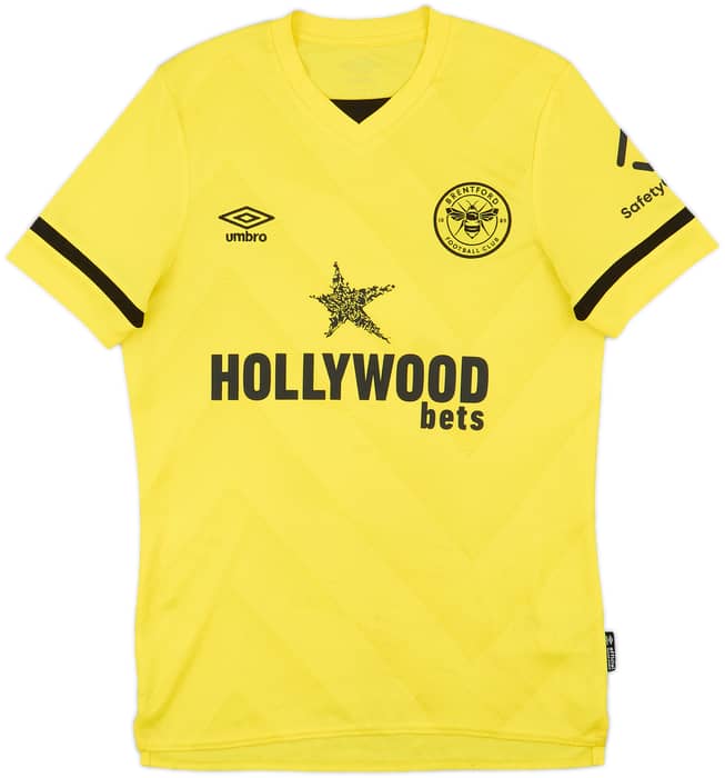 2021-22 Brentford Away Shirt - 7/10 - (S)