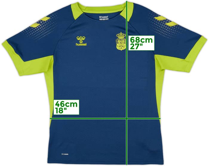 2020-21 Las Palmas Hummel Training Shirt - 6/10 - (M)