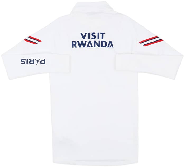 2021-22 Paris Saint-Germain Nike 1/4 Zip Training Top - 9/10 - (XS)