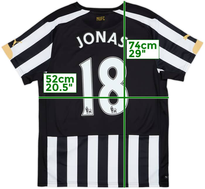 2014-15 Newcastle Home Shirt Jonas #18 - 9/10 - (S)