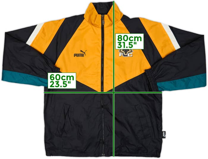 1996-97 Wolves Puma Track Jacket - 7/10 - (S)