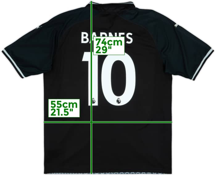 2018-19 Burnley Away Shirt Barnes #10 - 7/10 - (XL)