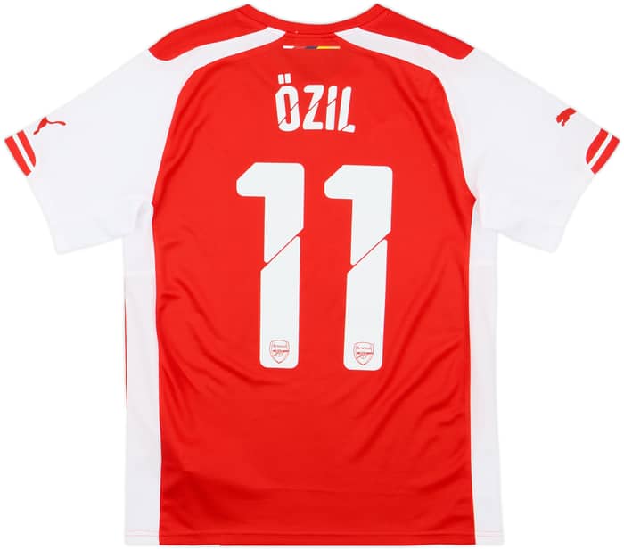 2014-15 Arsenal Home Shirt Ozil #11 - 9/10 - (S)