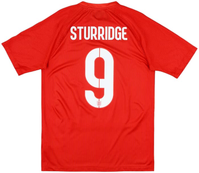 2014-15 England Away Shirt Sturridge #9 - 6/10 - (S)