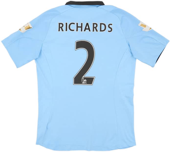 2012-13 Manchester City Home Shirt Richards #2 - 5/10 - (M)