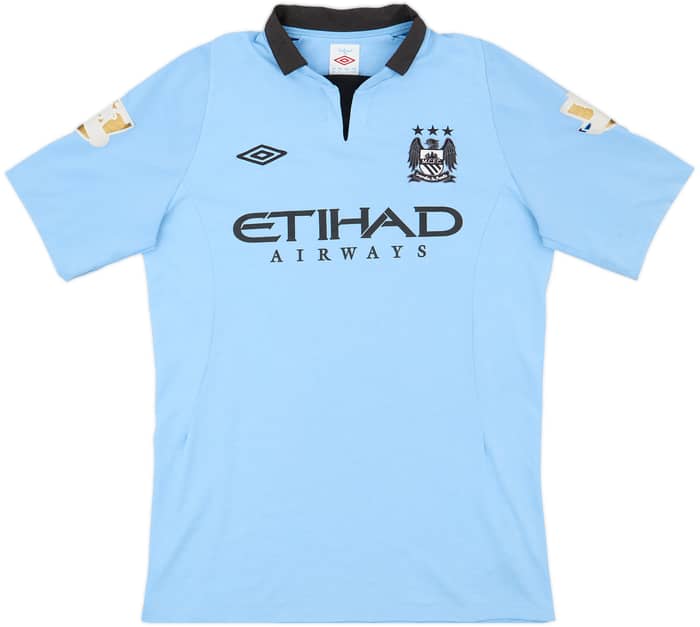 2012-13 Manchester City Home Shirt Richards #2 - 5/10 - (M)