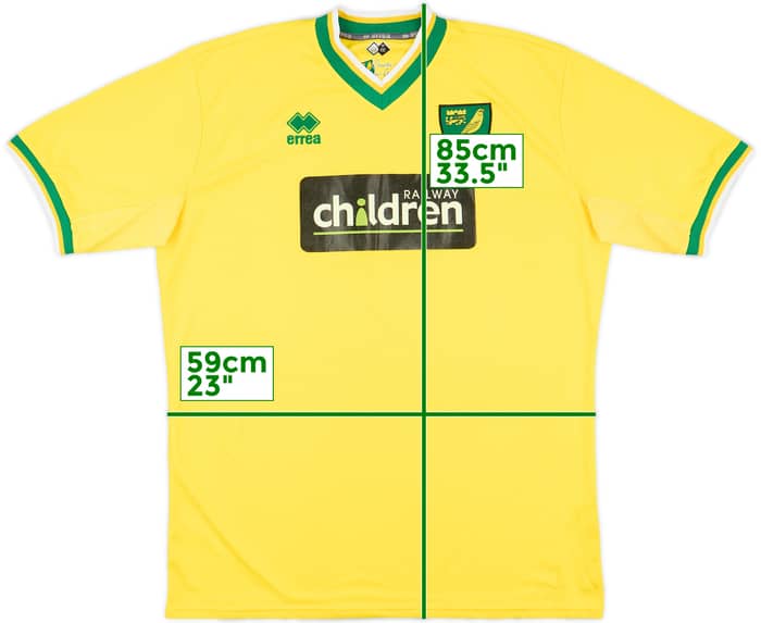 2011-12 Norwich Home Shirt - 9/10 - (4XL)