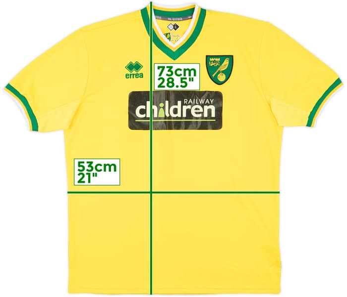 2011-12 Norwich Home Shirt - 8/10 - (XL)