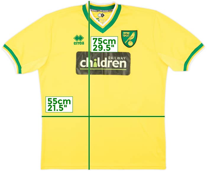2011-12 Norwich Home Shirt - 8/10 - (XL)