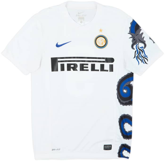 2010-11 Inter Milan Away Shirt Eto'o #9 - 8/10 - (S)