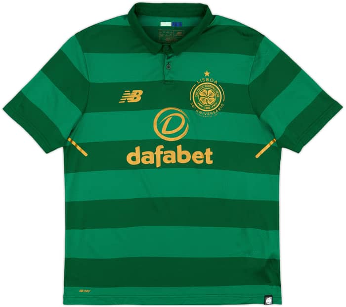 2017-18 Celtic 'Lisbon Lions 50th Anniversary' Away Shirt - 9/10 - (M)