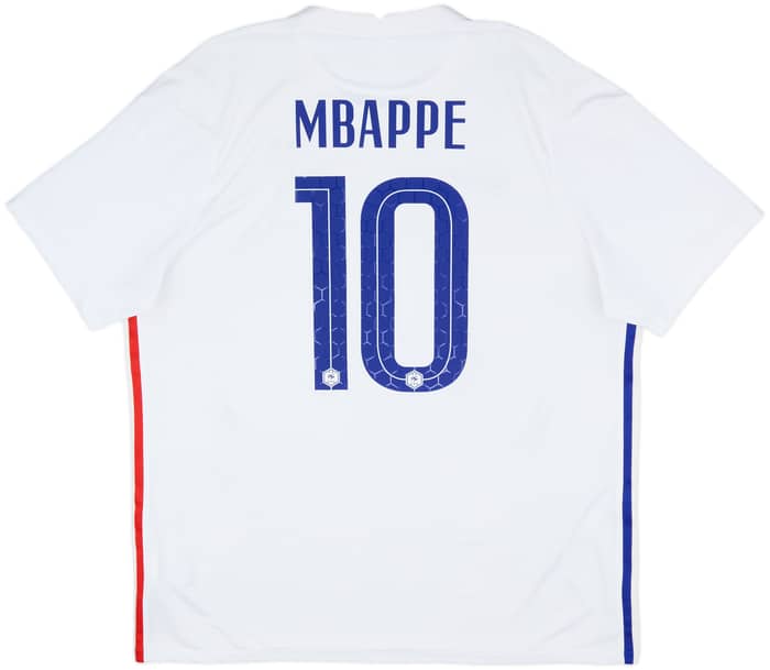 2020-21 France Away Shirt Mbappe #10 - 7/10 - (XL)